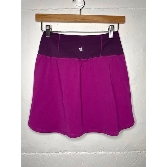Athleta Fairway Golf Skort 16" Purple Plum Womens Athletic Skirt Size XXS - Picture 4 of 6